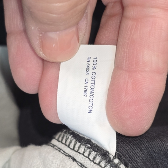 VINTAGE GAP JEAN CO CORDUROY PANTS BLACK MENS CLASSIC 38 X 32 EUC - Picture 5 of 6